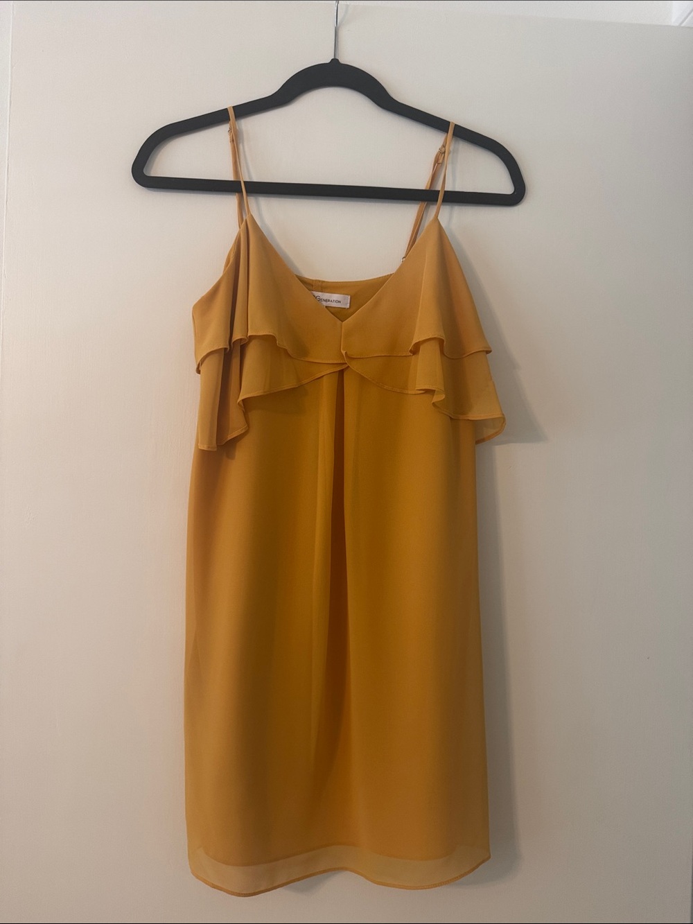 BCBGeneration Yellow Dress